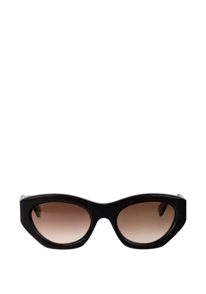 Chloé tortoiseshell-effect cat-eye sunglasses - Brown
