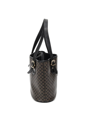 Celine Pre-Owned buckle shoulder bag - Black