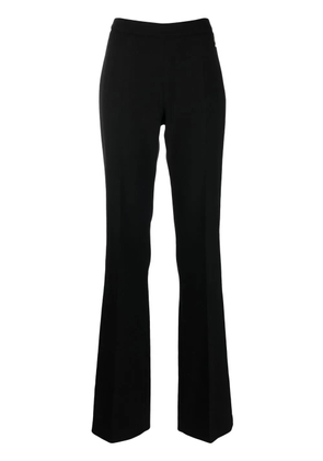 Just Cavalli logo-plaque flared tailored trousers - Black