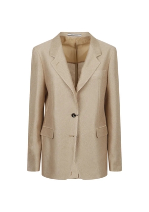Tagliatore Parigi textured single-breasted blazer - Neutrals