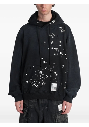 Maison MIHARA YASUHIRO stud-embellished hoodie - Black