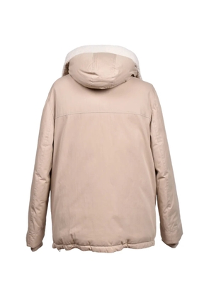 Brunello Cucinelli quilted down parka - Neutrals