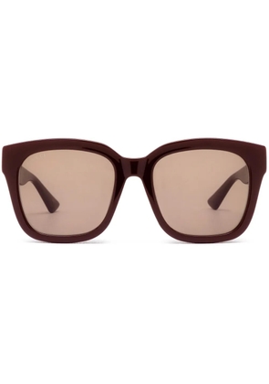 Gucci Eyewear square-frame glasses - Brown