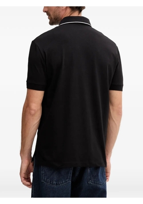 Armani Exchange slim-fit polo shirt - Black
