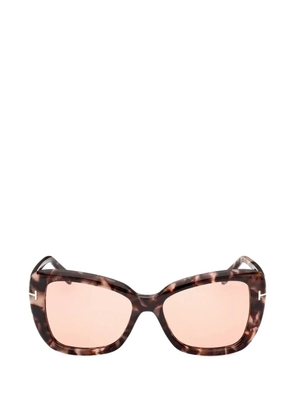TOM FORD cat-eye sunglasses - Brown