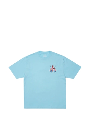 Palace graphic-print T-shirt - Blue