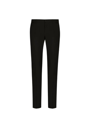 Dolce & Gabbana stretch wool tuxedo pants - Black