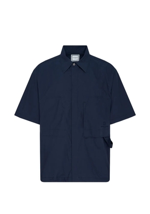 Wooyoungmi short-sleeve oversized shirt - Blue
