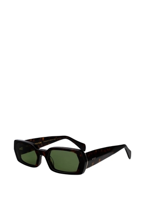 Retrosuperfuture L'Altro geometric-frame sunglasses - Brown