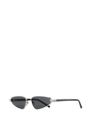 VALENTINO GARAVANI EYEWEAR stud-embellished cat-eye sunglasses - Silver