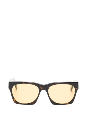 FACE HIDE square-frame sunglasses - Brown