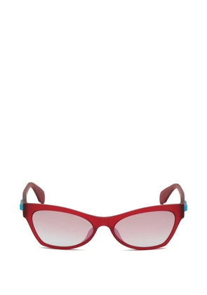adidas cat-eye sunglasses - Red