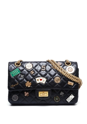 CHANEL Pre-Owned 2016 2.55 Double Flap shoulder bag - Black
