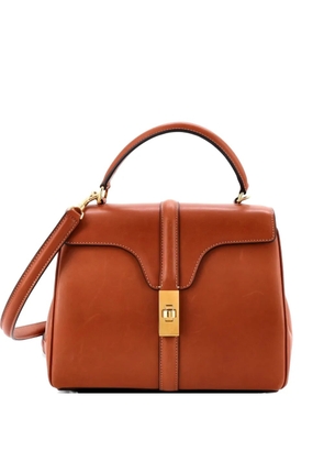 Celine Pre-Owned 16 Top Handle Bag Smooth Calfskin Small satchel - Brown