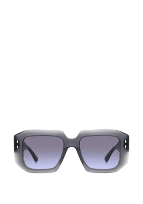 ISABEL MARANT geometric-frame sunglasses - Grey