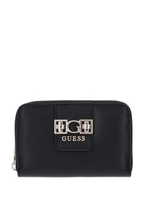 GUESS USA logo-detail wallet - Black