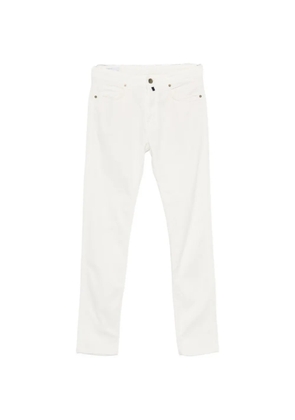 Incotex slim trousers - White