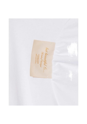 Undercover butterfly-print layered sweater - White