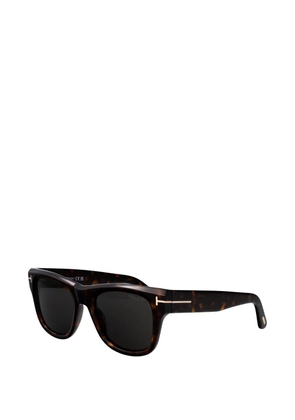 TOM FORD Eyewear Finn-02 tortoise-shell sunglasses - Brown