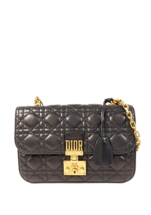 Christian Dior Pre-Owned Addict quilted calfskin shoulder bag - Black