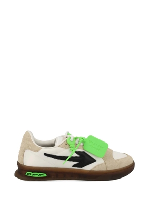 Off-White arrows motif panelled sneakers - Neutrals