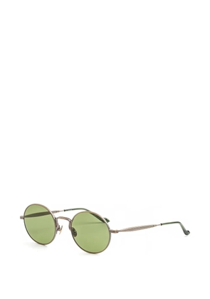 Matsuda round-frame side-shield sunglasses - Gold