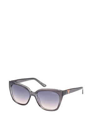 GUESS EYEWEAR cat-eye frame sunglasses - Grey