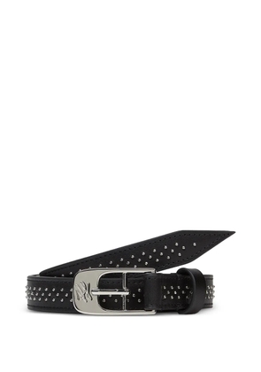 Karl Lagerfeld K/Autograph studded belt - Black