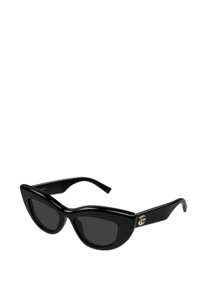 Gucci Eyewear Double G cat-eye sunglasses - Black