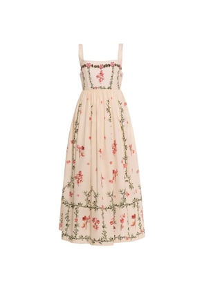 Agua By Agua Bendita Barbara Cauca midi dress - Pink