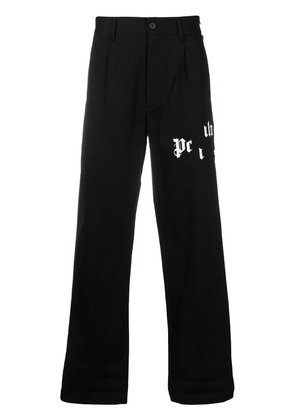 Palm Angels broken logo chinos - Black