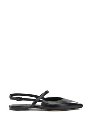 Pomme D´Or pointed-toe slingback flat pumps - Black