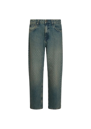 Daily Paper Monogram Amba faded jeans - Blue