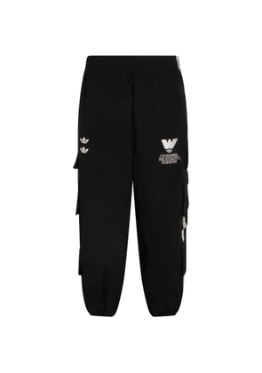 adidas x Willy Chavarria embroidered track pants - Black