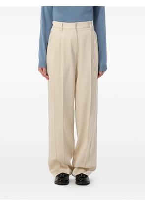 Brunello Cucinelli pleated wide-leg trousers - Neutrals