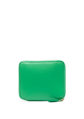 Comme Des Garçons Wallet leather zipped wallet - Green