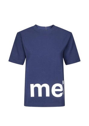 Merippa logo-print T-shirt - Blue