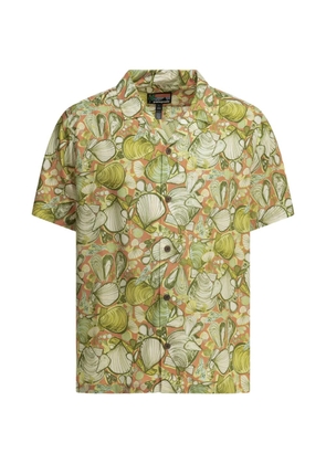 Patagonia seashell-print short-sleeve shirt - Orange