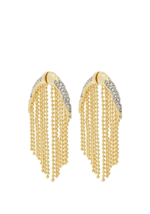 Alexis Bittar crystal-embellished fringed earrings - Gold