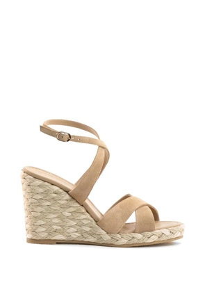 Stuart Weitzman Alyssa wedge espadrilles - Neutrals