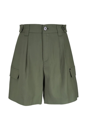 BOGNER Hanny pleated cargo shorts - Green