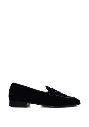 Edhen Milano round toe loafers - Black