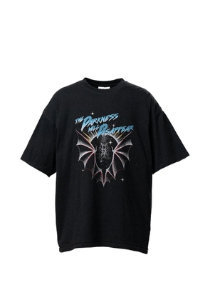 KAMIYA graphic-print t-shirt - Black