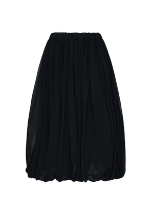 Comme Des Garçons Black bubble-hem skirt