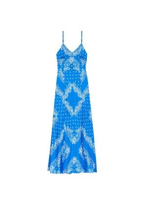 Maje floral maxi dress - Blue