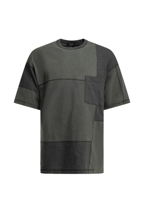 Comme des Garçons Homme patchwork crew-neck T-shirt - Green