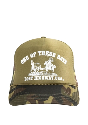 One Of These Days Lost Highway trucker cap - Green