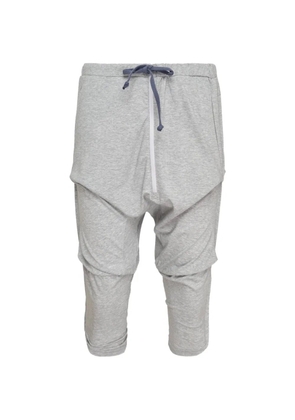 Open YY Sarouel gathered shorts - Grey