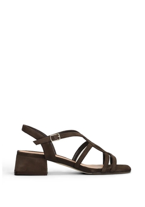 Julie Dee strappy block-heel sandals - Brown