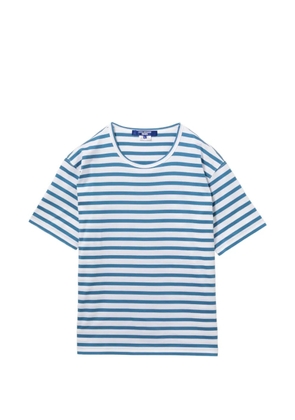 Junya Watanabe MAN striped T-shirt - Blue